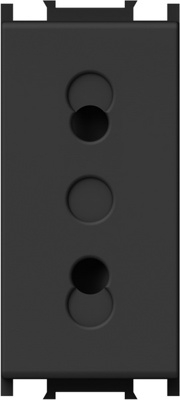 Modul Priza simp CP 1m negru [1]