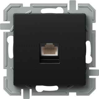 Priză date  CAT5e KS RJ45 8/8 negru [1]