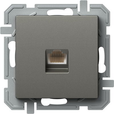 Priză date CAT5e KS RJ45 8/8, titan [1]