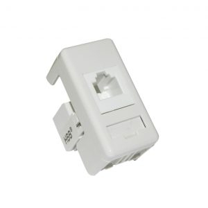 PRIZA MODULARA CAT5E-UTP "YRISS" - ALB [1]