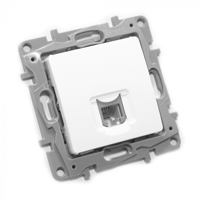Priza telefon, alb Legrand Niloe 664769 - 1 modul [1]