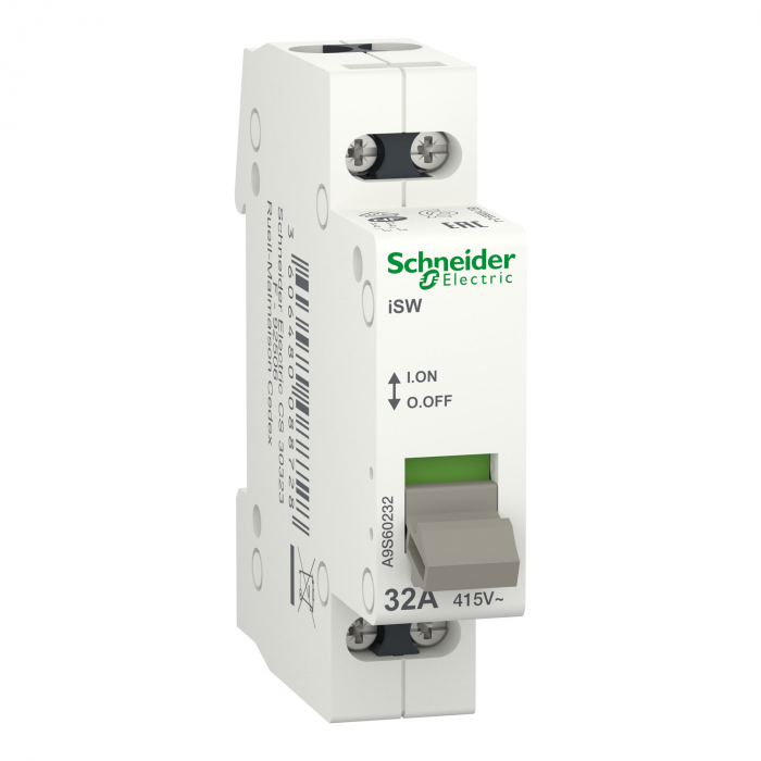 Separator de sarcina Acti9 iSW, 2P, 32 A, 415V, A9S60232, Schneider Electric [1]