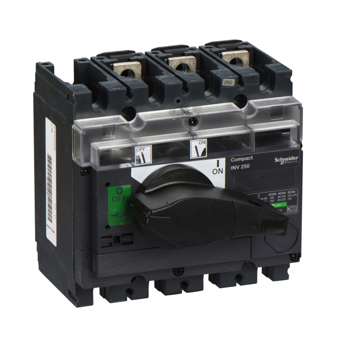 Separator de sarcina decuplare vizibil Interpact INV250, 3 poli, 250A, 31166, Schneider Electric [1]