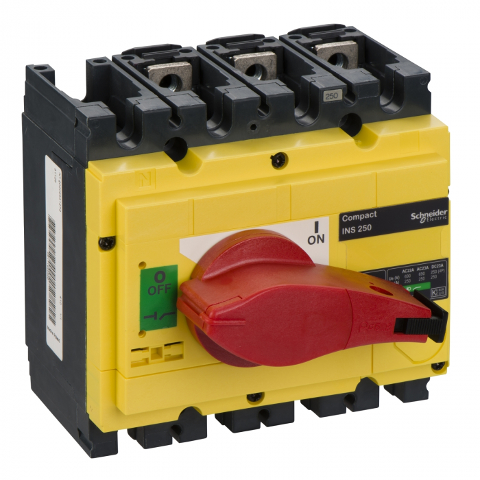 Separator de sarcina Interpact INS250, 3 poli, 250A, 31126, Schneider Electric [1]