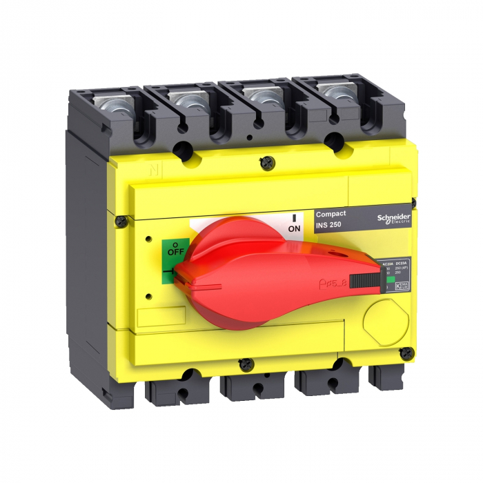 Separator de sarcina Interpact INS250, 4 poli, 160A, 31125, Schneider Electric [1]