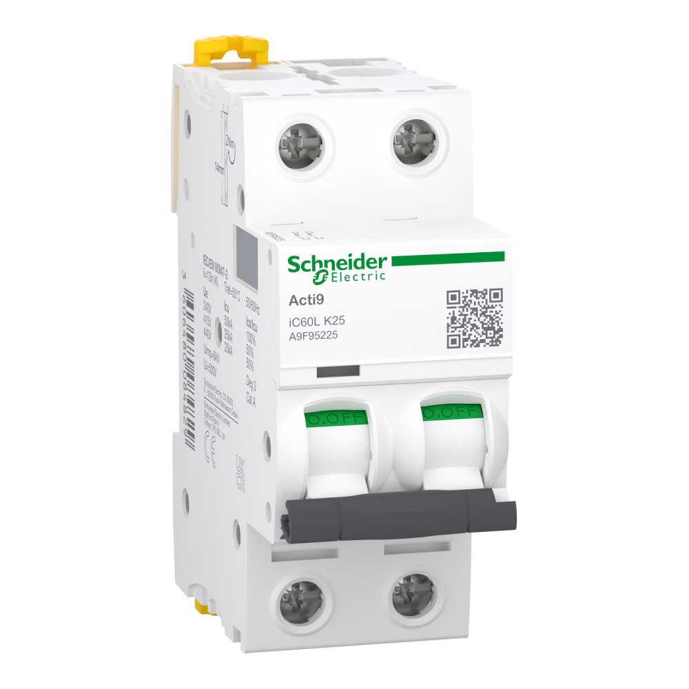 Siguranta Automanta 2 poli, 25A, A9F95225, Schneider Electric [1]