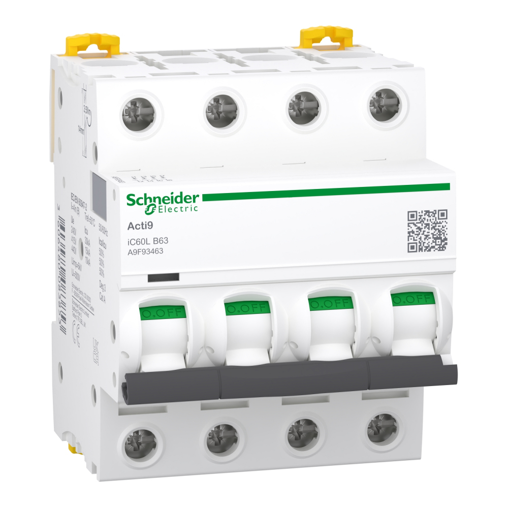 Siguranta Automanta 4 poli, 63A, A9F93463, Schneider Electric [1]
