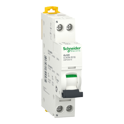 Siguranta Automata 16A 1P+N iC40N , A9P44616, Schneider Electric - Schneider [1]