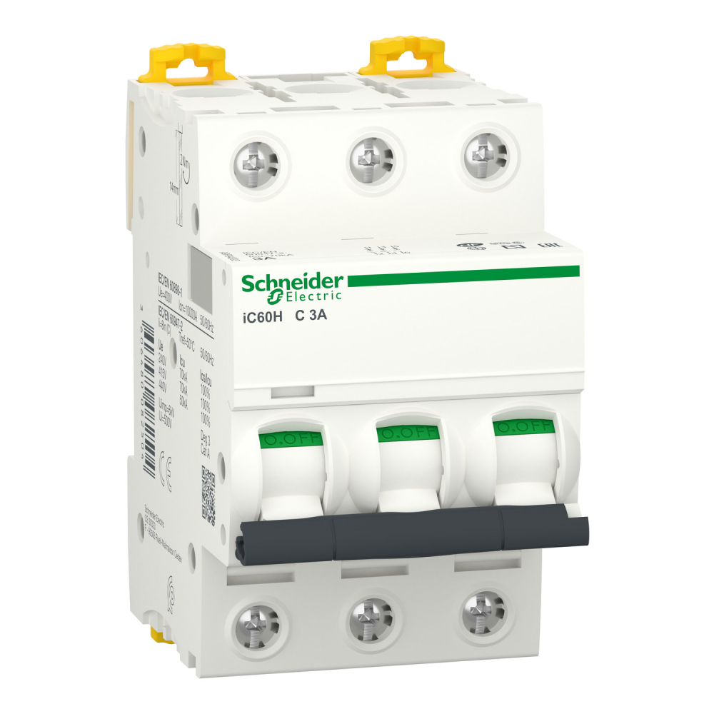 Siguranta Automata 3 Poli, 3A , A9F84303, Schneider Electric [1]