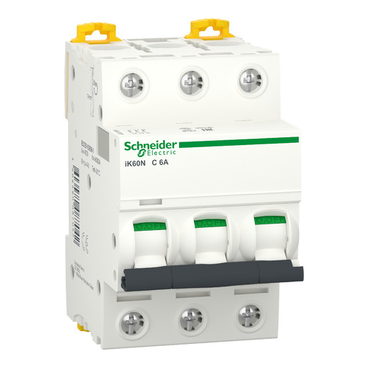 Siguranta Automata 3 Poli, 6A, A9K24306, Schneider Electric [1]
