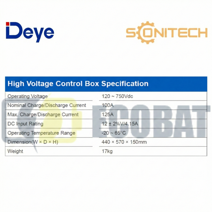 Sistem Stocare Deye GE-F60 HV 61.44 Kwh IP65 [5]
