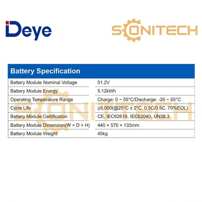 Sistem Stocare Deye GE-F60 HV 61.44 Kwh IP65 [6]