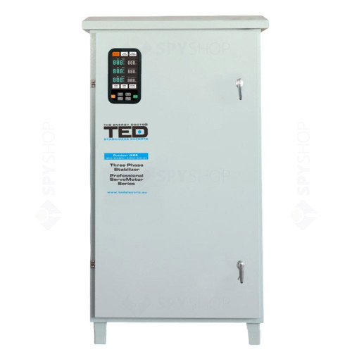 Stabilizator retea maxim 75KVA-SVC cu servomotor trifazat-trifazat pentru exterior IP65 TED007506 [2]