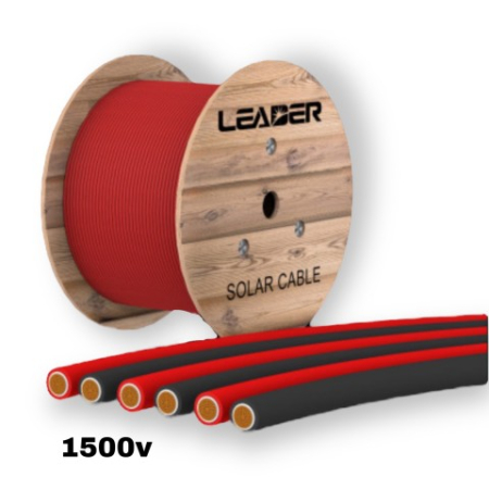 Cabluri - Cablu fotovoltaic 10mm² negru LEADER