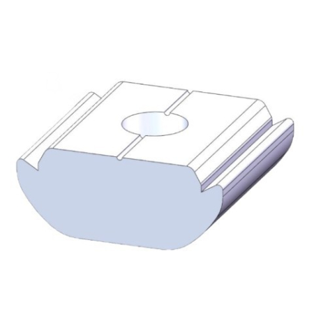 Sisteme de montaj - Nut aluminiu piulita canal T