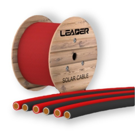 Cabluri - Cablu fotovoltaic 4mm² rosu LEADER
