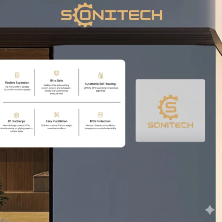 Acumulator Dyness Powerbox G2 Lifepo4 10.24 kWh IP65 cu Incalzire [2]