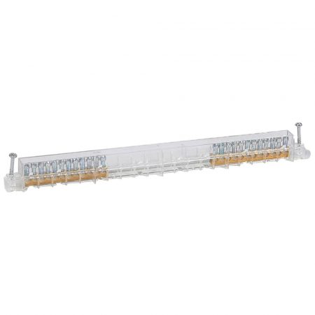 Busbar Șine Conexiuni - Bloc de borne - neutru și împământare - 2 x 12 orificii