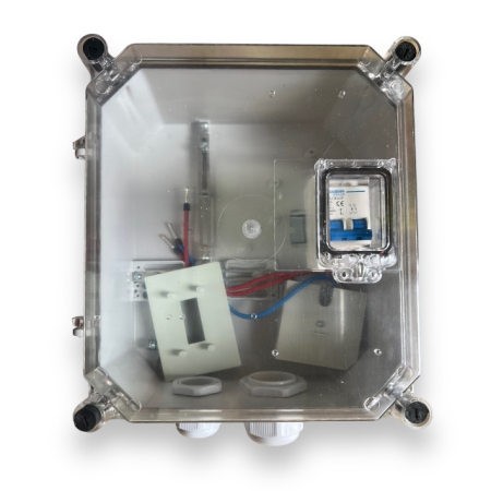 Componente electrice - Bloc Masura Protectie Monofazat + siguranta automata 2P