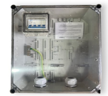 Componente electrice - Bloc Masura Protectie Trifazat + siguranta automata 4P