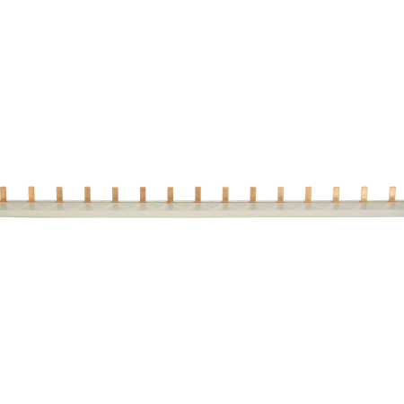 Busbar Șine Conexiuni - BUS-BAR MONOFAZAT-PIN 63A 1,0TE PRET/ML 1,5*7mm