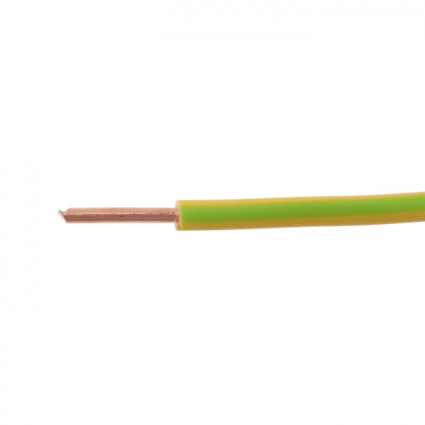 Cabluri - CABLU FY (H07V-U) 1.5 GALBEN-VERDE