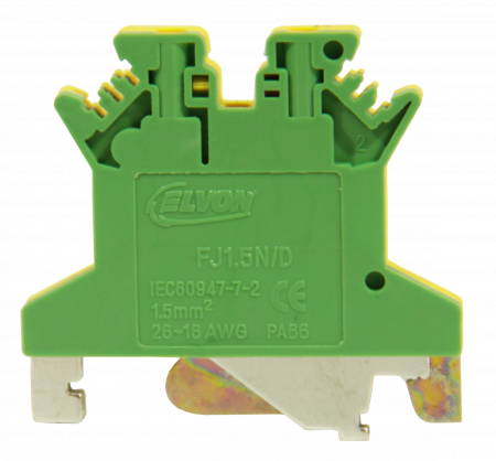 Cabluri și accesorii - CLEMA SIR IMPAMANTARE GALBEN-VERDE 1,5mm