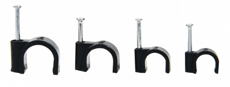 Accesorii - CLIPS PLASTIC ROTUND NEGRU TIP R 3mm Pret/Set/100 buc.