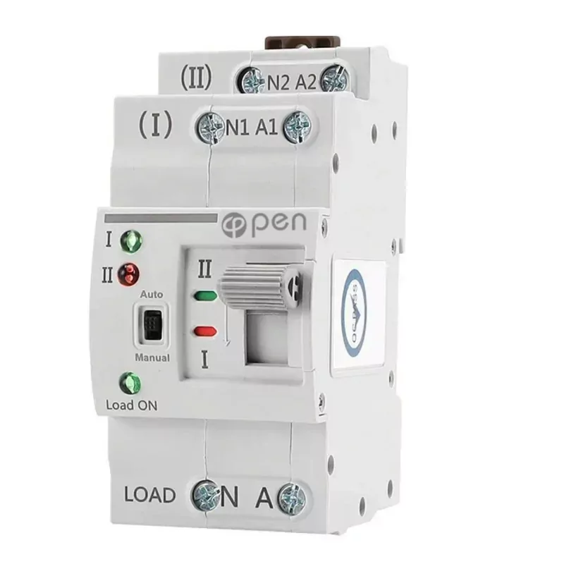 ATS / Comutatoare Transfer - Comutator Automat de Transfer ATS Slim 2 Surse 63A Monofazat