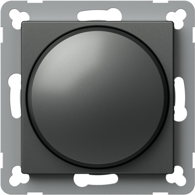 Variator de tensiune - Comutator rotativ 2 WAY LED 100W, antracit