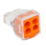 Busbar Șine Conexiuni - CONECTOR RAPID CLIPSARE CONDUCTOR RIGID 4X0,75-2,5 MMP
