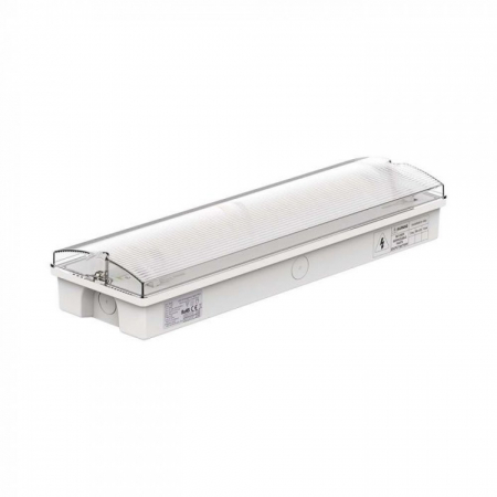 Iluminat de Siguranță - CORP ILUMINAT AVARIE CU AUTOMENTINERE IP65 LED 3W AUTONOMIE 3H EM49B - FBT