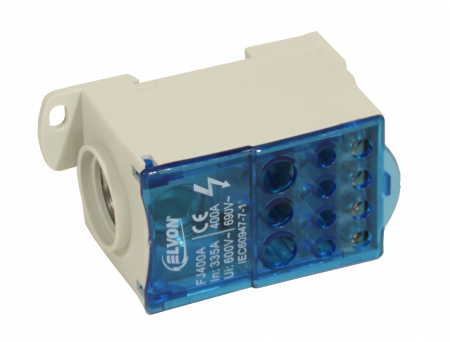 Busbar Șine Conexiuni - DISTRIBUITOR FJ 400A 1 IN 11 OUT/1000V/400A 