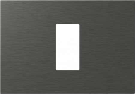 Prize, întrerupătoare, detectoare de mișcare și accesorii - EDGE Rama decorativa metal 1/3M antracit pentru elemente modulare MODUL