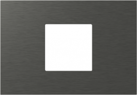 Prize, întrerupătoare, detectoare de mișcare și accesorii - EDGE Rama decorativa metal 2/3M antracit pentru elemente modulare MODUL