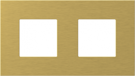 Prize, întrerupătoare, detectoare de mișcare și accesorii - EDGE Rama decorativa metal 2x2M aurie pentru elemente modulare MODUL