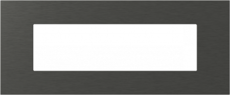 Prize, întrerupătoare, detectoare de mișcare și accesorii - EDGE Rama decorativa metal 7M antracit pentru elemente modulare MODUL
