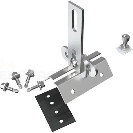 Sisteme de prindere - Element fixare tabla sandwich cu garnitura + 4 suruburi + bolt LP