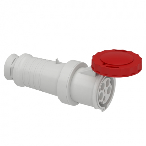 Prize, întrerupătoare, detectoare de mișcare și accesorii - Fisa Mobila Mureva, Dreapta,Cu Capac, 3P+N+E, 63A. 415V AC, IP67, SCH-81383, Schneider Electric - Schneider