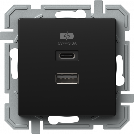 Prize multimedia - Incarcator USB 5V 3,0 TI negru