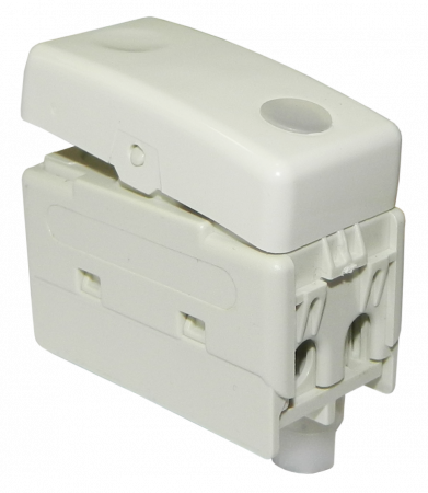 Întrerupătoare - INTRERUPATOR MODULAR CU LED "YRISS" - ALB