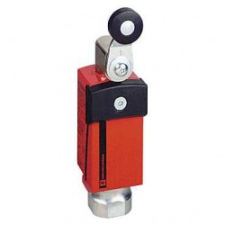 Limitatori - Limitator de siguranta metalic cu maneta rotativa din termoplastic, 2 NC + 1 NO, XCSD3918P20, Schneider Electric