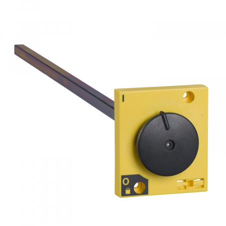 Protecția circuitelor, protecții diferențiale și descărcătoare - Maner rotativ dreapta, pt. INS250/INV100 - 250, Culoare Rosie, 31058, Schneider Electric