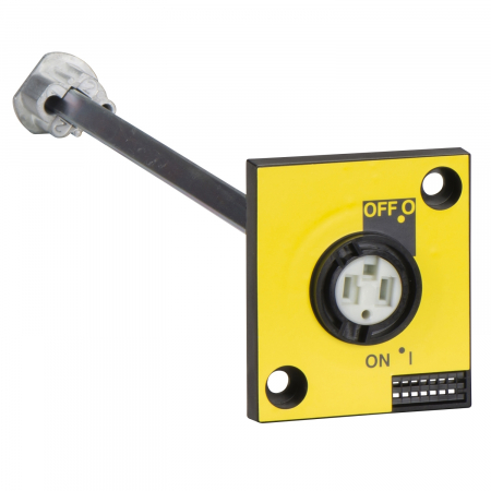 Separatoare - Maner rotativ lateral, INS 40 - 160, Culoare Rosie, 28944, Schneider Electric