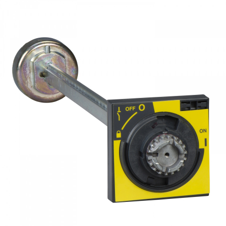 Protecția circuitelor, protecții diferențiale și descărcătoare - Maneta rotativa frontala pt. INS630b - 1600/INV630b - 1600, Culoare Rosie, 31289, Schneider Electric