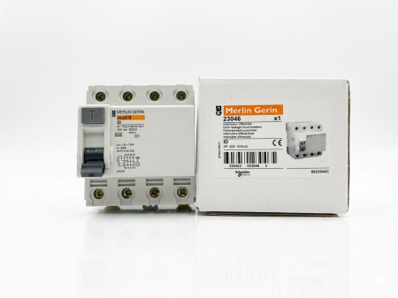Protecții diferențiale - Merlin Gerin 23046 Diferential RCCB 4P 40A 500mA Clasa AC Multi 9