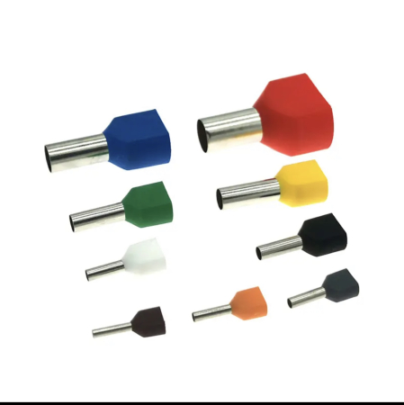 FOTOVOLTAICE - Pin terminal cablu 6mm² dublu (ferule) - set 100 buc