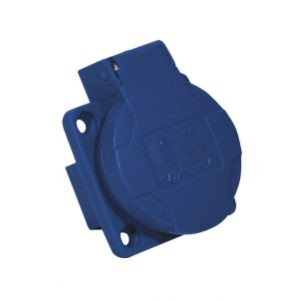 Prize și fișe industriale - PRIZA MONOFAZATA INGROPATA ALBASTRA PT TAB SANTIER ELVON 16A/IP54