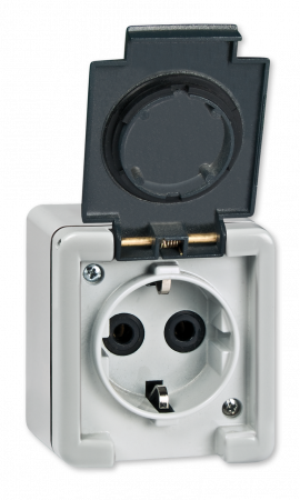 Prize - PRIZA SCHUKO PT 16A 250V~ METAL IP55 IK07 PC ARMOR