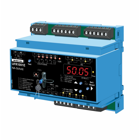 Componente electrice - Releu anti-insularizare Ziehl UFR1001E Centrale Fotovoltaice